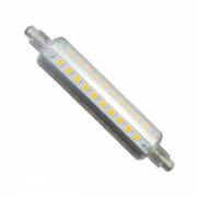 BOMBILLA LED LINEAL SILICONA R7S 118MM 8W 3200K/6400K
