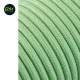 Cable cordon tubulaire  2x0,75mm c69 verde claro 25mts euro/mts