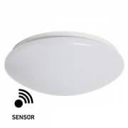 Plafon LED 20W con Sensor Movimiento Blanco Redondo Superficie 1400Lm