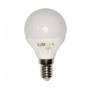 Lampara Bombilla Esferica LED 5W E14 LUMECO