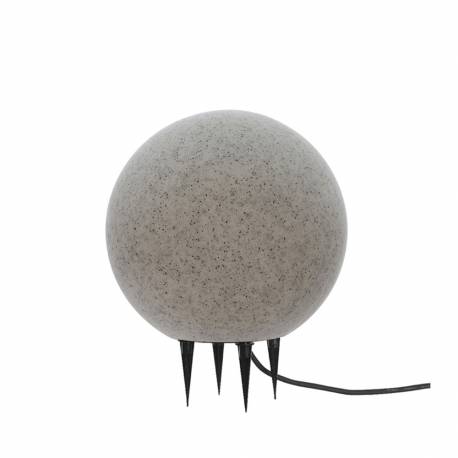 Bola de led para exterior efecto piedra e-27 ø30cm