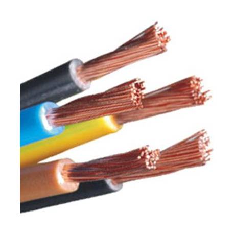 Cable electrico libre de halogenos flexible 4mm - corte por metro