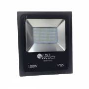 Foco Proyector LED exterior 100W SMD Negro