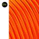 Cable cordon tubulaire  2x0,75mm c42 naranja 25mts euro/mts