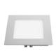Downlight LED Regulable 6W cuadrado empotrar blanco