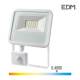 Foco proyector led  extraplano smd ip44 220-240v 30w 6.400k luz fria 2100 lumens con sensor de presencia edm