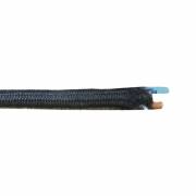 *ult. unidades* cable textil 3x0,75mm pvc negro solo para iluminacion   €/mts