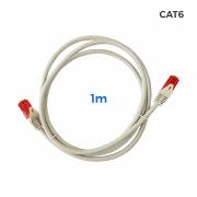 Cable utp cat.6 latiguillo rj45 cobre lszh gris 1m