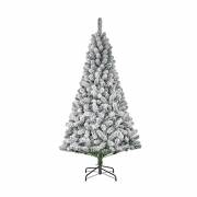 Arbol de navidad efecto escarcha con 398 ramas 185cm